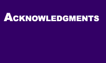 Acknowledgments